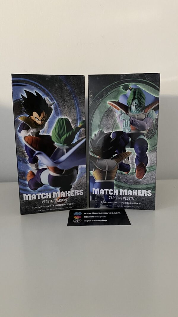 Figuras Vegeta VS Zarbon Dragon ball Z Match Makers - Imagen 4