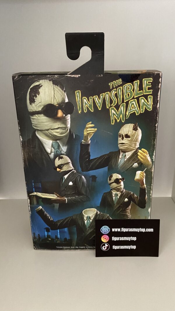 Neca ultimate Invisible Man Universal Monsters 19cm - Imagen 4