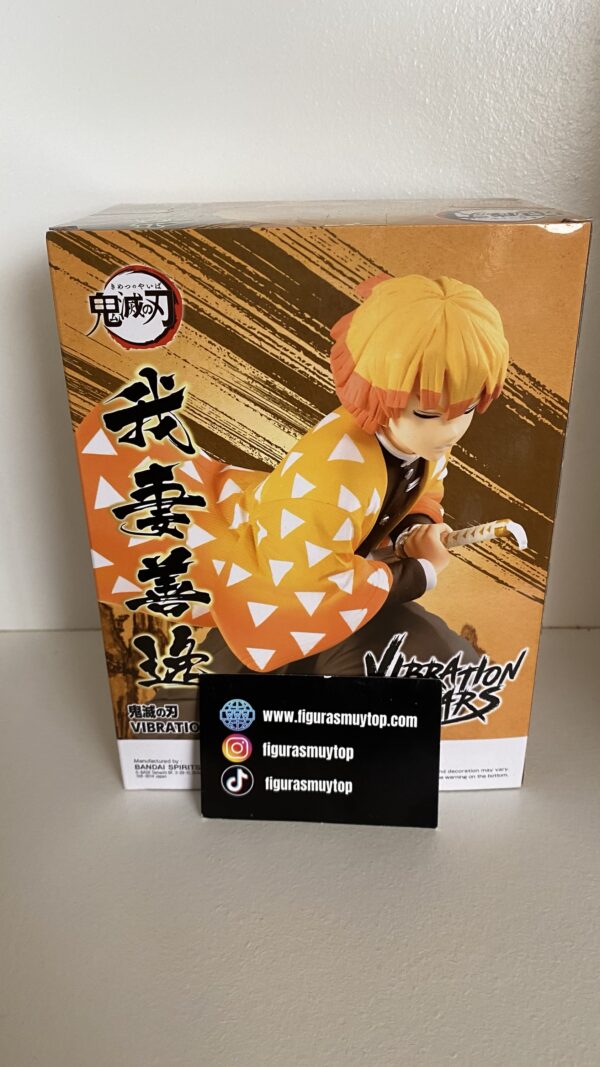 Figura Zenitsu Agatsuma Banpresto Demon Slayer Vibration Stars - Imagen 2