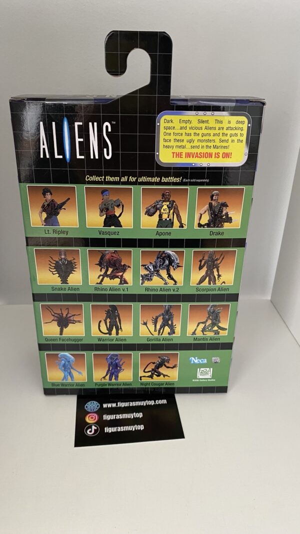 Neca ultimate Aliens 20cm Panther Alien - Imagen 5