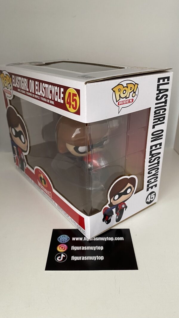 Funko POP! Rides elastigirl on elasticycle 45 incredibles 2 - Imagen 2