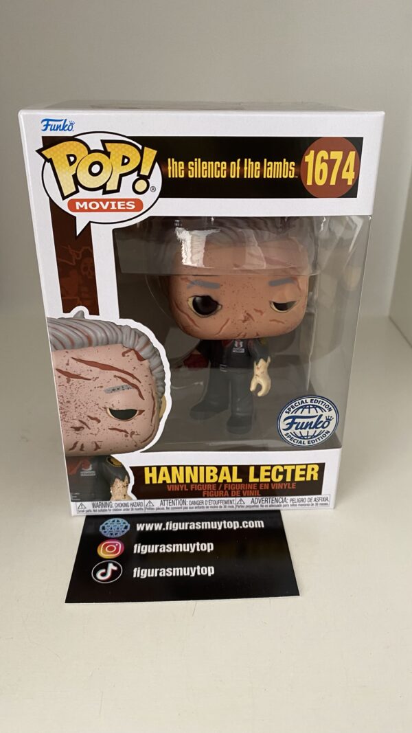 Funko El silencio de los corderos Figura POP! Vinyl Hannibal Lecter as Guard Exclusive