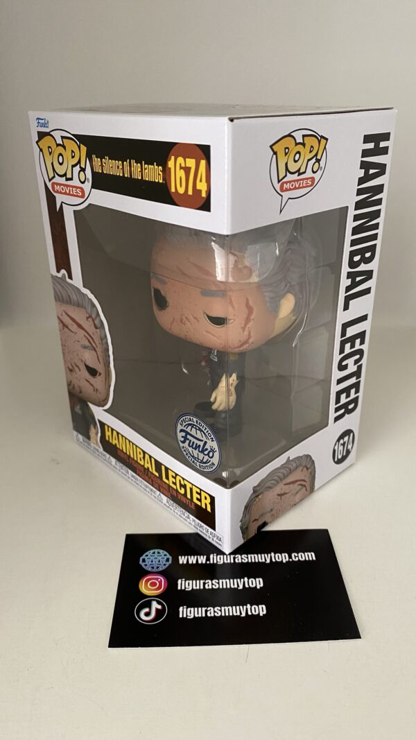 Funko El silencio de los corderos Figura POP! Vinyl Hannibal Lecter as Guard Exclusive - Imagen 2