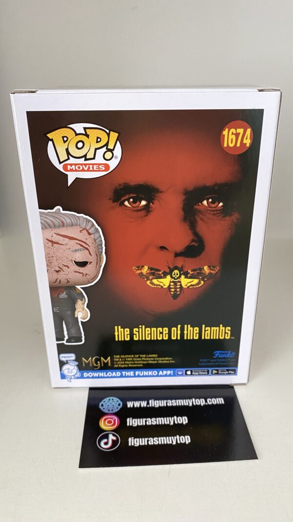 Funko El silencio de los corderos Figura POP! Vinyl Hannibal Lecter as Guard Exclusive - Imagen 4