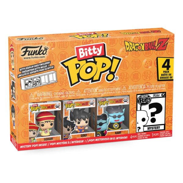 *ABRIL 2025* Funko Dragon Ball Pack de 4 Figuras Bitty POP! - Imagen 3