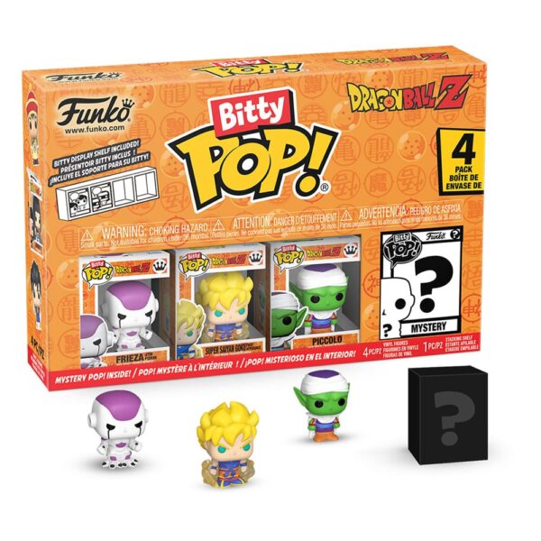 *ABRIL 2025* Funko Dragon Ball Pack de 4 Figuras Bitty POP!