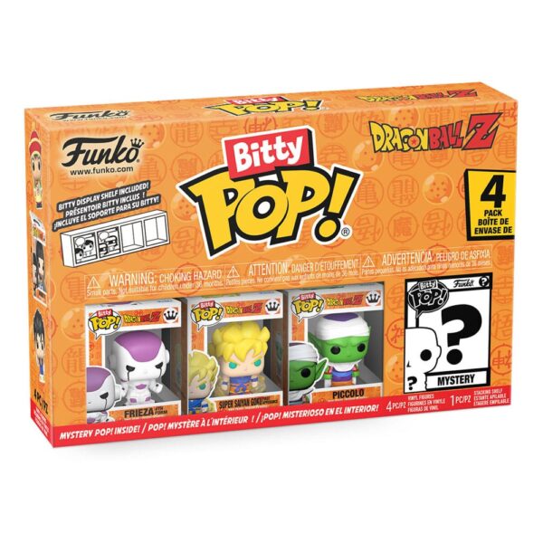 *ABRIL 2025* Funko Dragon Ball Pack de 4 Figuras Bitty POP! - Imagen 2