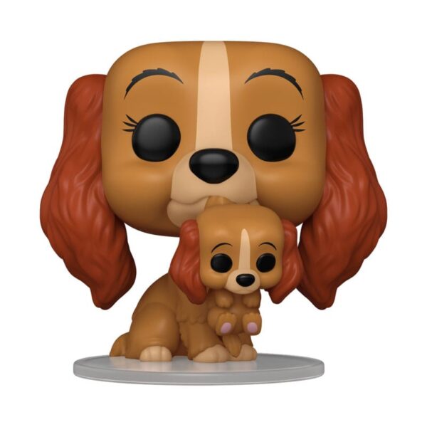 *MARZO 2025* Funko La dama y el vagabundo Figura POP! Disney Vinyl Lady with puppy 1553 - Imagen 2