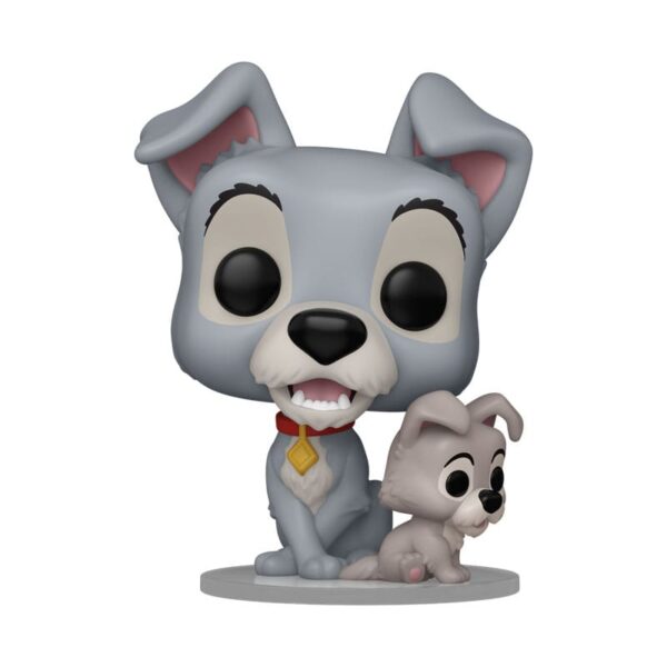 *MARZO 2025* Funko La dama y el vagabundo Figura POP! Disney Vinyl Tramp with puppy 1554 - Imagen 2