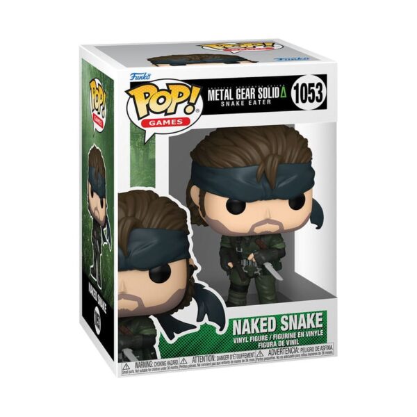 *OCTUBRE 2025* Funko Metal Gear POP! Games Vinyl Figura Naked Snake 1053