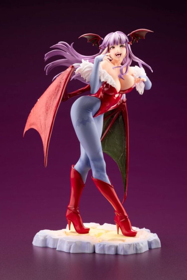 Darkstalkers Bishoujo Estatua PVC 1/7 Morrigan Limited Edition 23 cm - Imagen 3