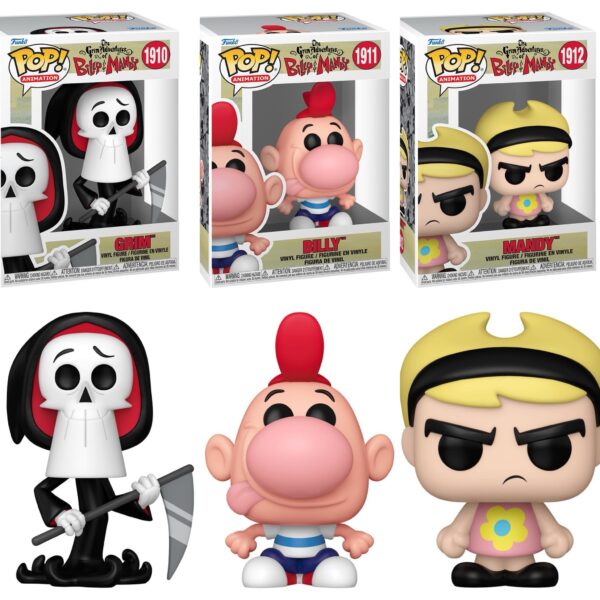 *MAYO/JUNIO 2025* Funko POP! The Grim Adventure of Billy & Mandy SET BUNDLE DE  3