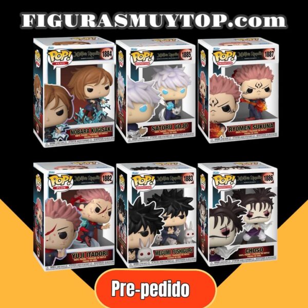 *MAYO/JUNIO 2025* Funko POP! Jujutsu Set Bundle completo 6 figuras - Imagen 2