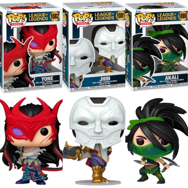 *ABRIL/JUNIO 2025* Funko POP! Figura POP League of Legends SET COMPLETO bundle