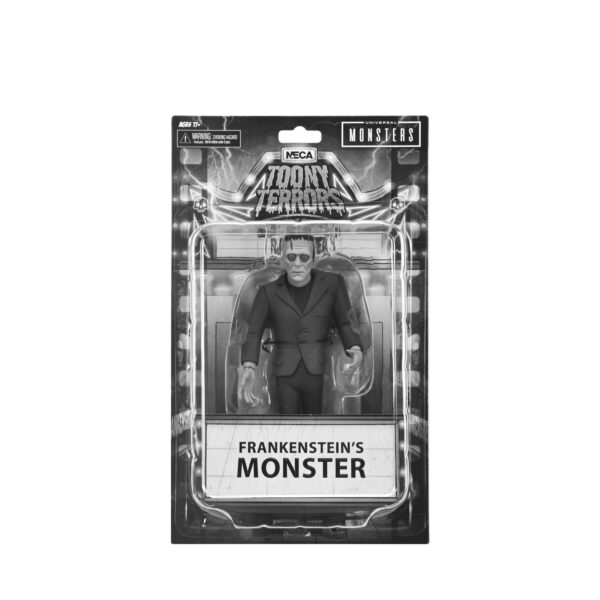 *AGOSTO 2025* Figura Neca Frankenstein monster BLACK & WHITE universal monsters Toony terrors 15cm