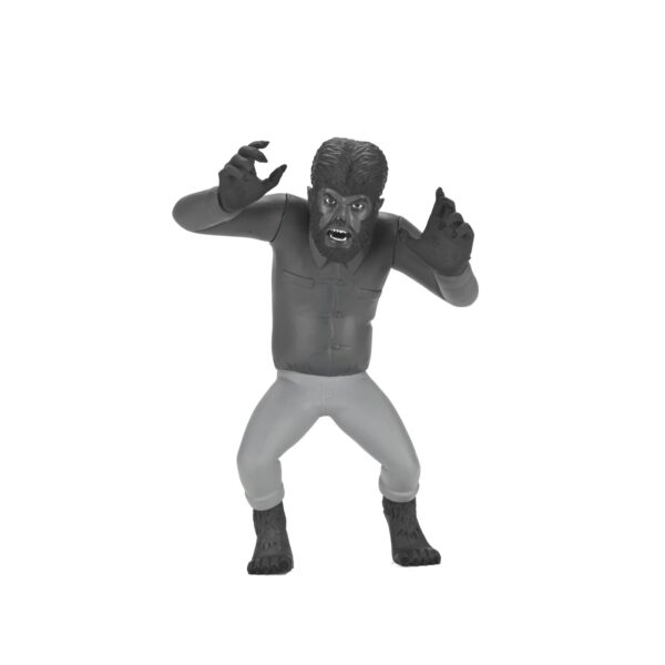 *AGOSTO 2025* Figura Neca THE WOLF MAN  BLACK & WHITE universal monsters Toony terrors 15cm - Imagen 2