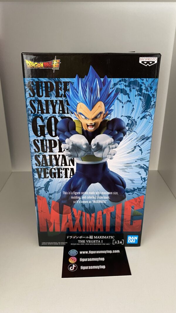 Vegeta MAXIMATIC super saiyan god 22 cm