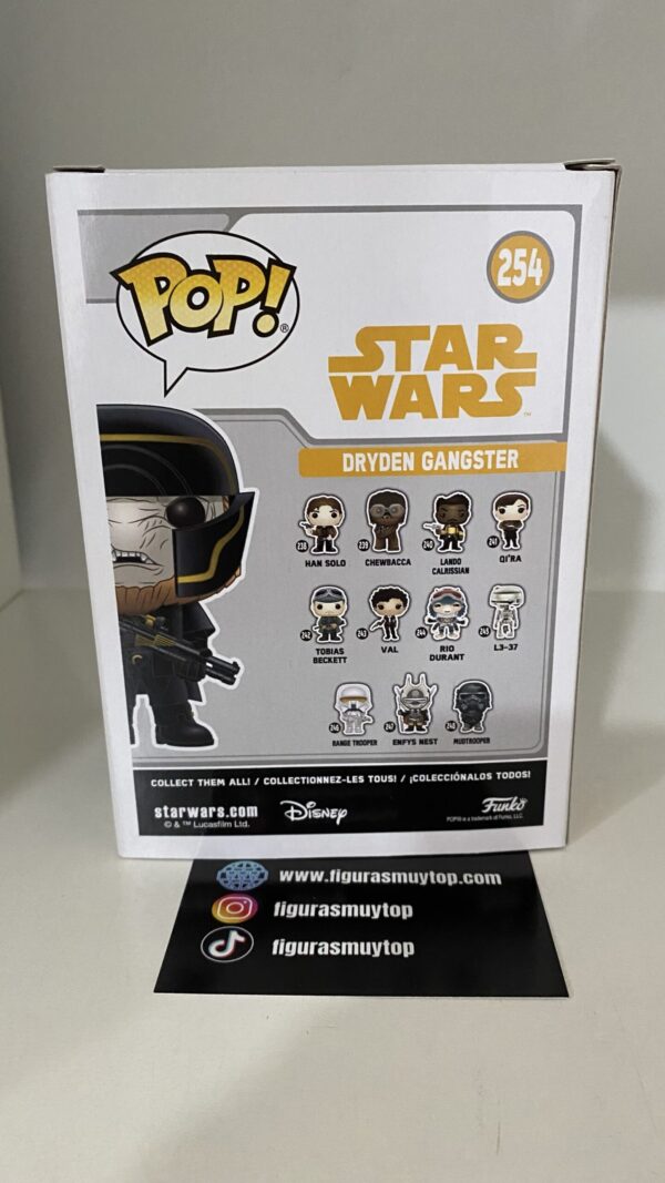 Funko POP! Dryden Gangster 254 Star Wars - Imagen 4