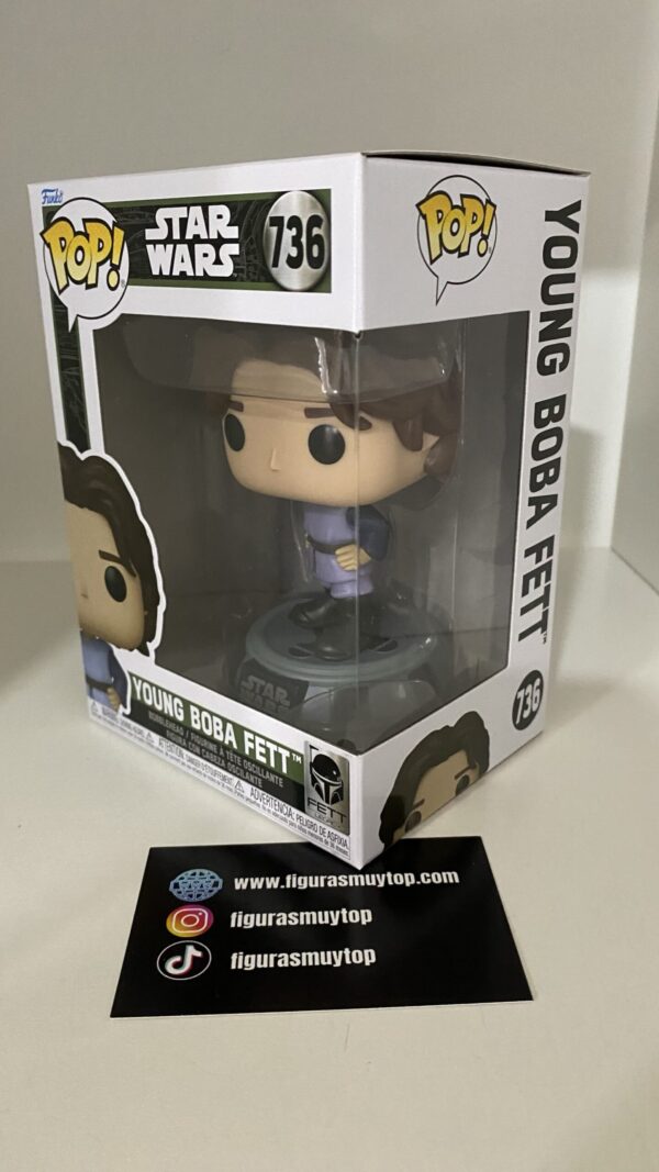 Funko POP! Young Boba Fett 736 Star Wars - Imagen 2