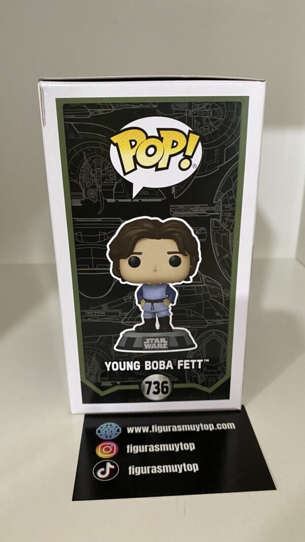 Funko POP! Young Boba Fett 736 Star Wars - Imagen 3