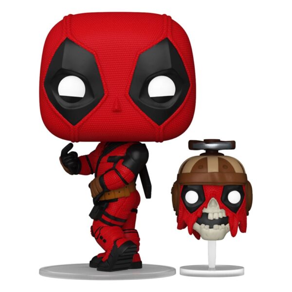 Funko POP! Deadpool 3 POP & Buddy! Deadpool with Headpool 1400 - Imagen 2