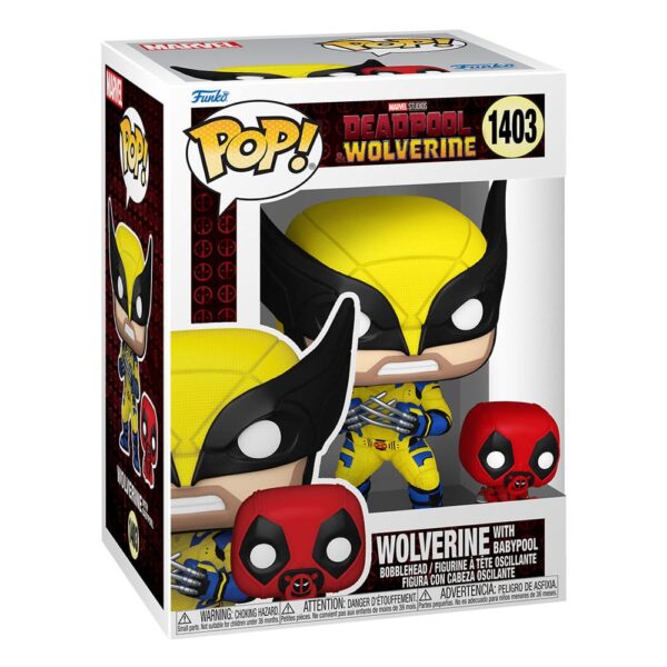 *ABRIL 2025* Funko POP! Deadpool 3 POP & Buddy!  Wolverine with Babypool 1403