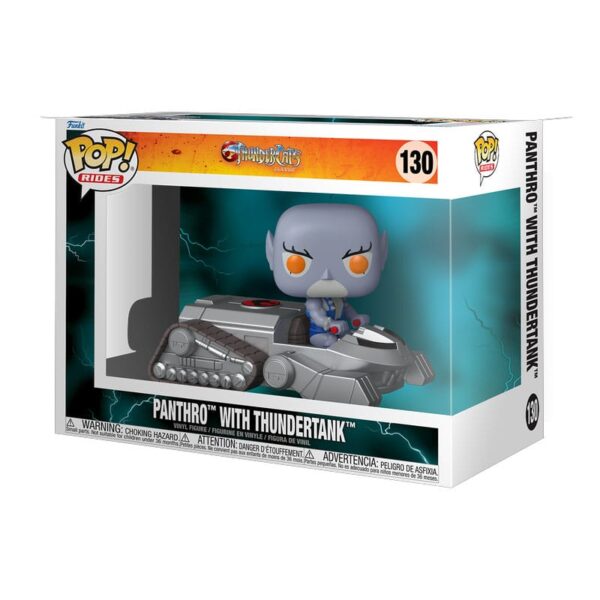 *JULIO 2025* Funko POP! Thundercats POP! Rides Vinyl Figura Panthro with Thundertank 15 cm