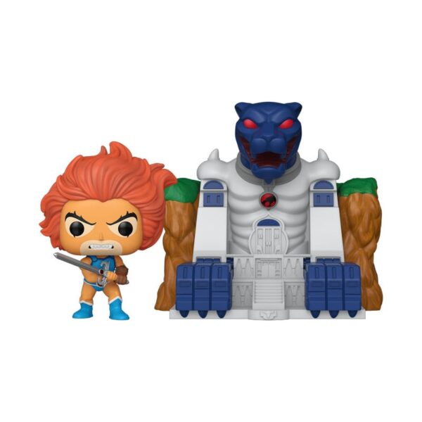 *JULIO 2025* Funko POP! Thundercats POP! Town Vinyl Figura Lion-O with Cat's Lair 45 - Imagen 2