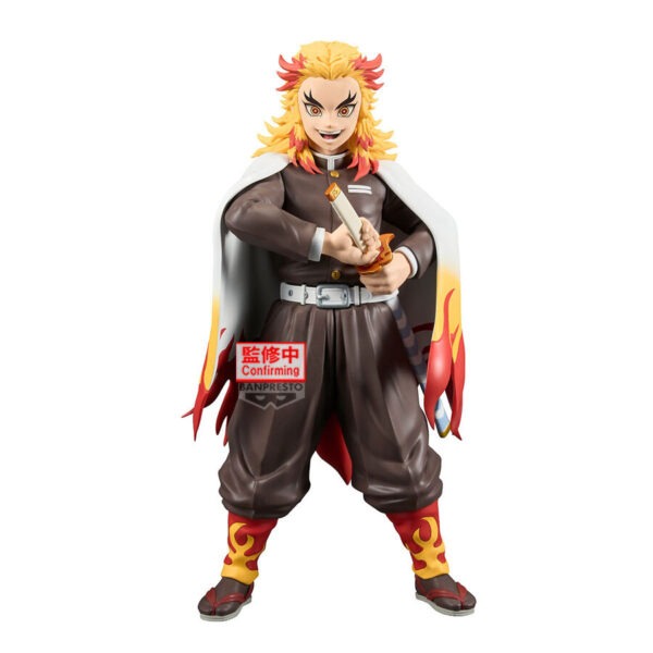 *NOVIEMBRE 2025* Figura Kyojuro Rengoku Grandista Demon Slayer Kimetsu no Yaiba 24cm