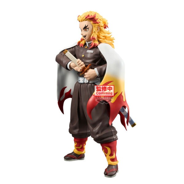 *NOVIEMBRE 2025* Figura Kyojuro Rengoku Grandista Demon Slayer Kimetsu no Yaiba 24cm - Imagen 3