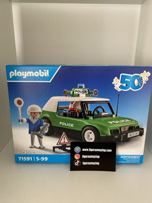 Playmobil Coche policía clásico