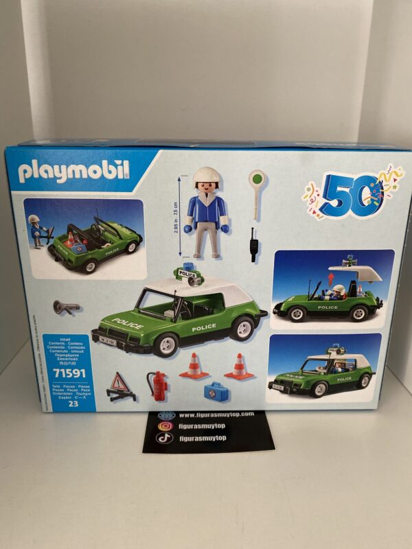 Playmobil Coche policía clásico - Imagen 4