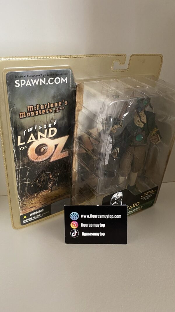McFarlane Twisted land of OZ THE WIZARD figura vintage con Blister - Imagen 3