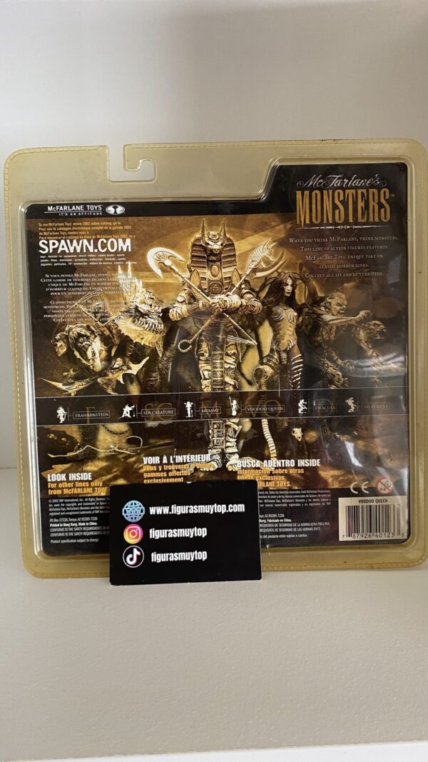 McFarlane Monsters VOODOO QUEEN  versión exclusiva BLOODY - Imagen 4
