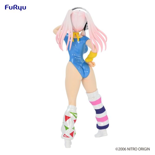 SUPER SONICO 80'S another color blue CONCEPT FIGURE 18 cm - Imagen 6