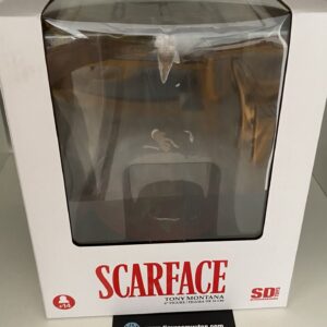 Figura Tony Montana Scarface disparando 18cm