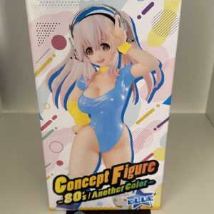 SUPER SONICO 80'S another color blue CONCEPT FIGURE 18 cm