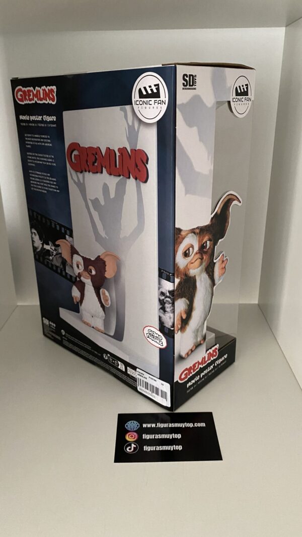 Figura poster 3D gremlins Gizmo 27cm - Imagen 3