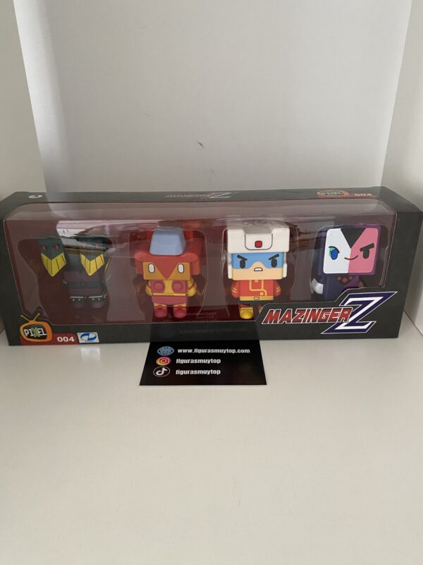 Pack 4 figuras Mazinger Z 7cm