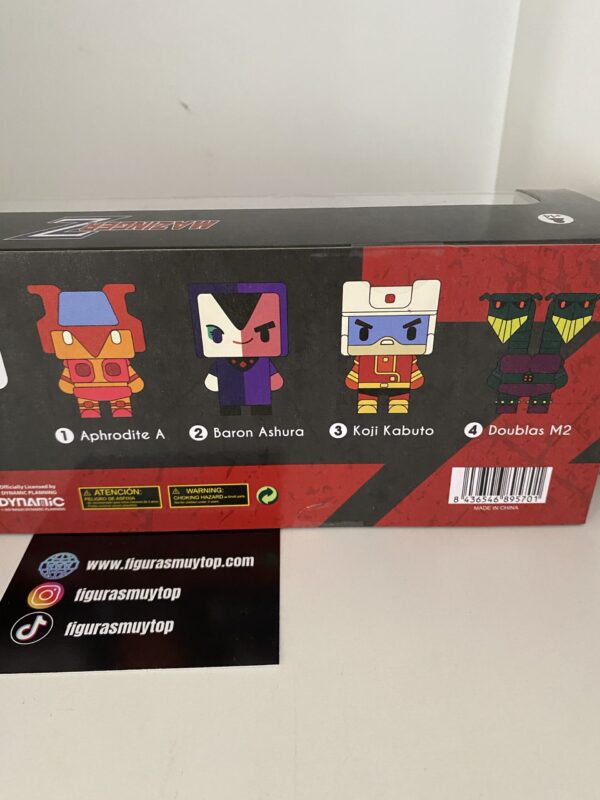 Pack 4 figuras Mazinger Z 7cm - Imagen 5