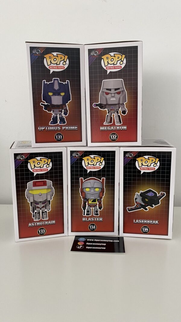 Funko POP! Transformers set bundle de 5 figuras - Imagen 4