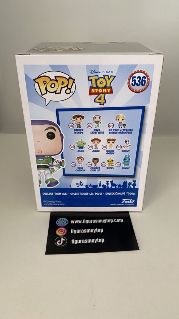 Funko POP! Buzz lightyear floating 536 Toy story 4 - Imagen 4