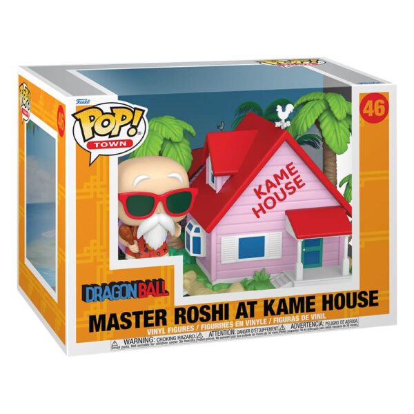 *JUNIO/AGOSTO 2025* Funko POP! Dragon Ball POP! Town Masters Roshi with kame house 46