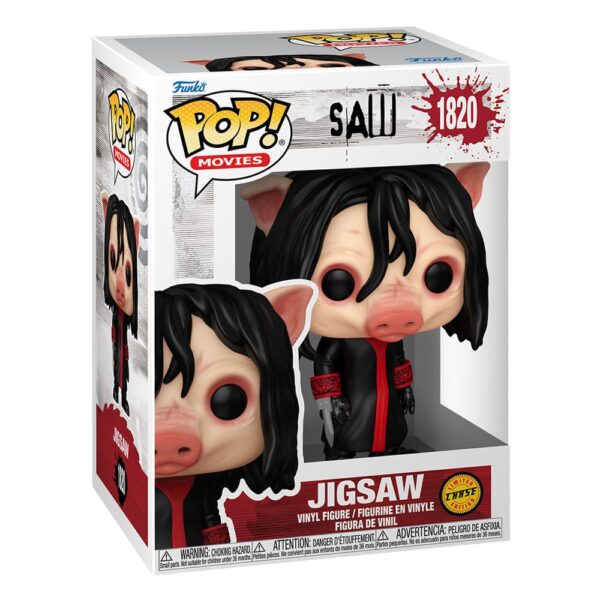 *OCTUBRE 2025* Funko POP! Terror Jigsaw 1820 (CHASE)